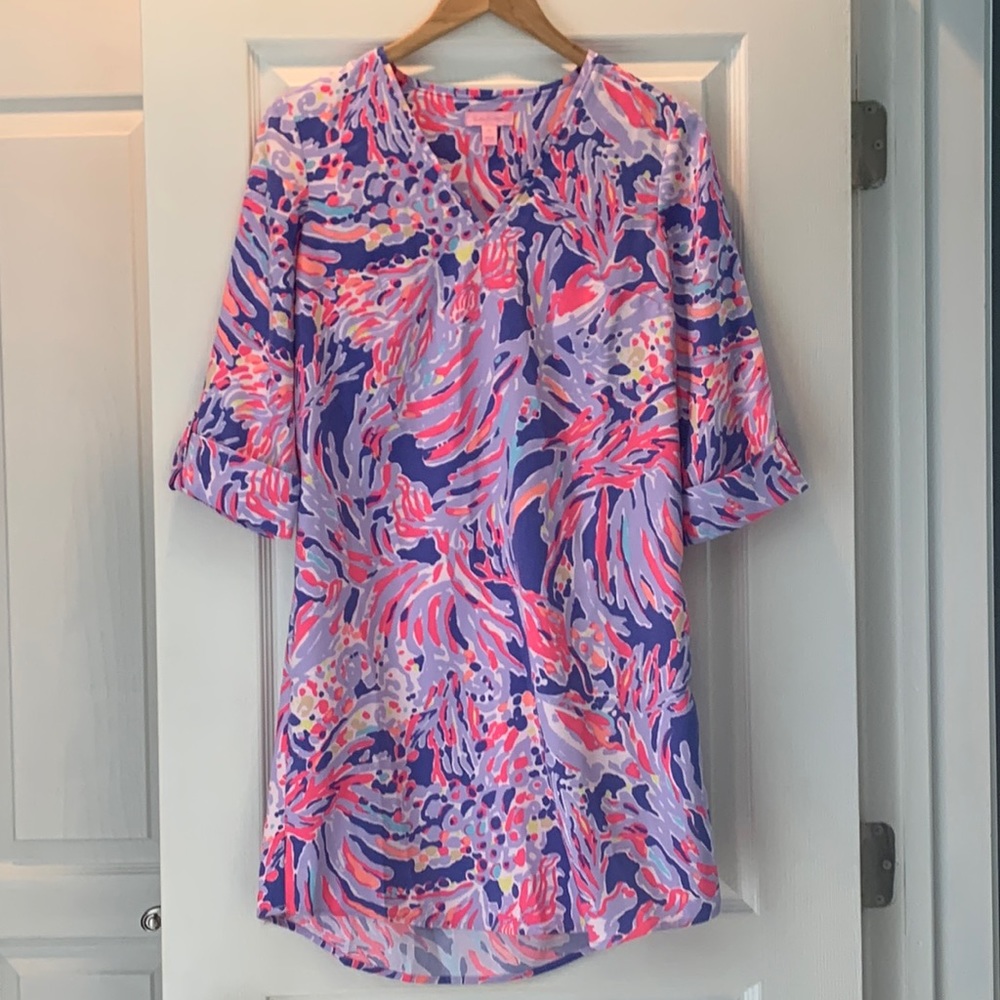 Lilly Pulitzer Shrimply Chic Arielle Tunic dress XS